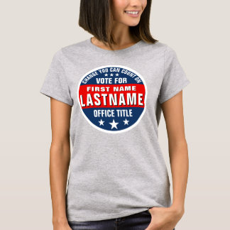 Anpassad kampanjmall t shirt