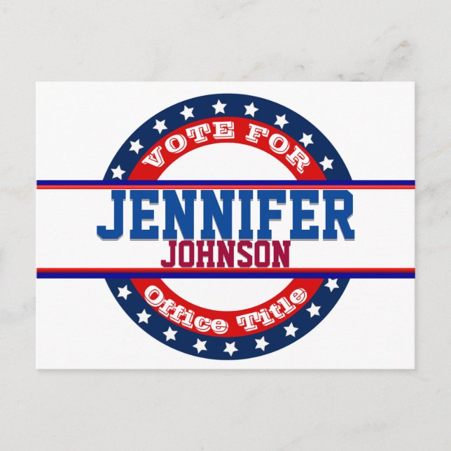 Anpassad kampanjmall vykort (Framsida)