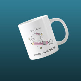 Anpassad kaoskoordinator specialmugg jumbo mugg