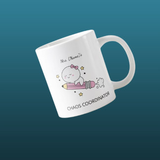Anpassad kaoskoordinator specialmugg jumbo mugg