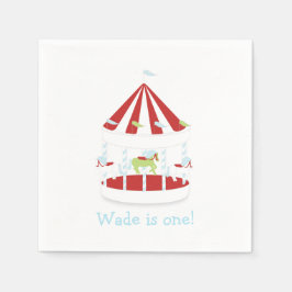 Anpassad karousel Napkin Pappersservett