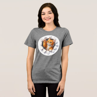 Anpassad Katt Designad Kvinnors T-Shirt