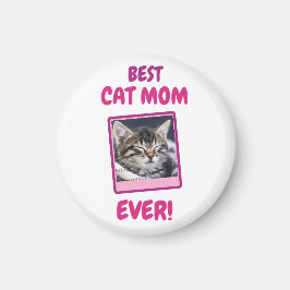 ANPASSAD KATT MAMMA MAMMA ALLTID DJUR KÄRLEK MORS  MAGNET