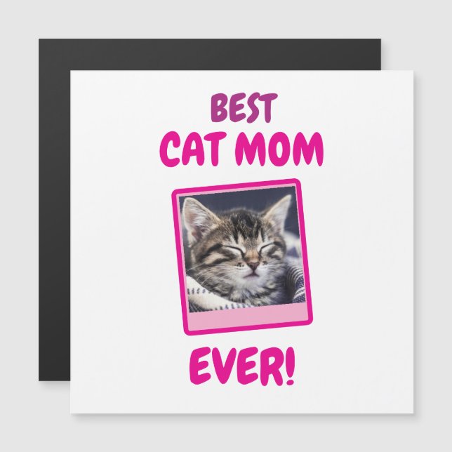 ANPASSAD KATT MAMMA MAMMA ALLTID HUSDJUR KÄRLEK MO (Fram/baksida)