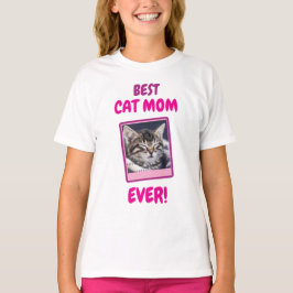 ANPASSAD KATT MAMMA MOMENT ALLTID KÄR DJUR KÄRLEK  T SHIRT