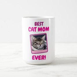 ANPASSAD KATT MAMMA MOMENT ALLTID KÄRLEK DJUR MORS KAFFEMUGG
