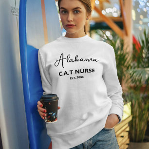 Anpassad Kattälskare Skript Stad Namn Husdjur Prof T Shirt