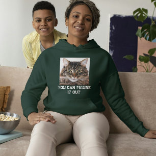 Anpassad kattmamma djup skog vit citat husdjur fot t shirt