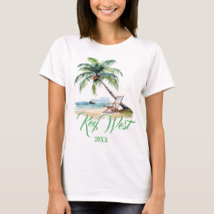 Anpassad Key West strand  T Shirt