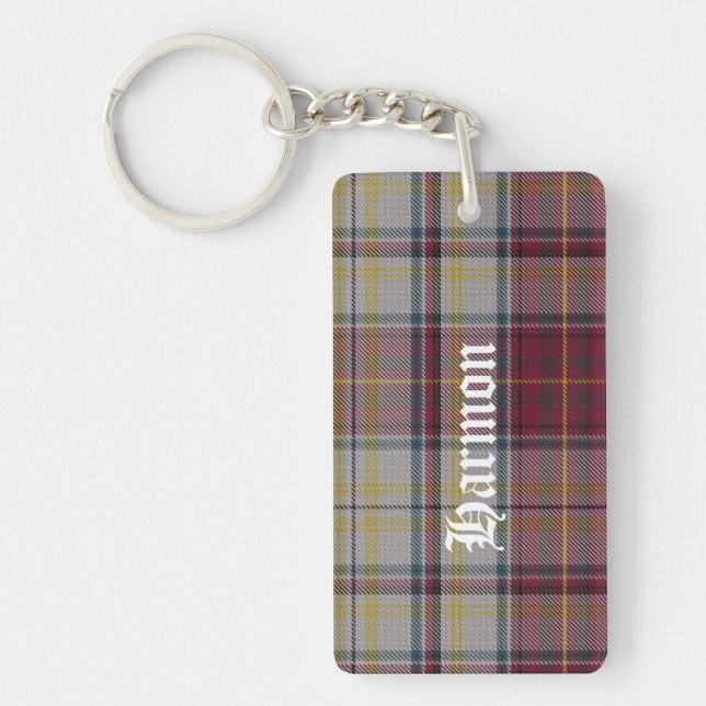 Anpassad klanhalsduk Harmon Tartan Rutig Nyckelrin (Framsidan)
