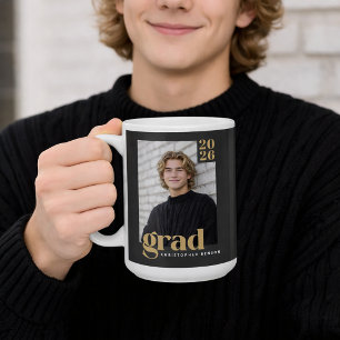 Anpassad Klass 2026 Foto Examen Kaffemugg