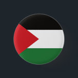 Anpassad knapp för Palestinas fria flagga<br><div class="desc">Palestinska flagga Free Palestine anpassat</div>
