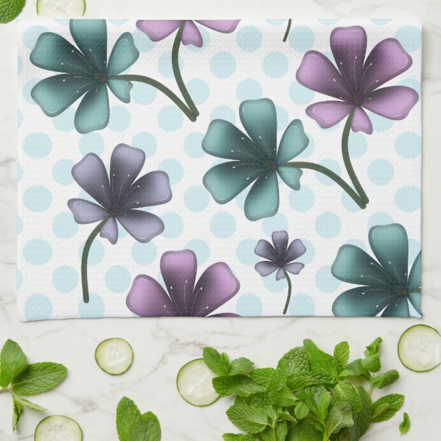 Anpassad  kökshandduk (Vikta)