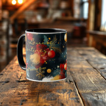 Anpassad konstnärlig julmugg - Personlig design