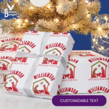 Anpassad kristen julkrubba familj T-shirt