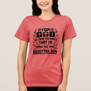 Anpassad kristen tros-t-shirt t shirt