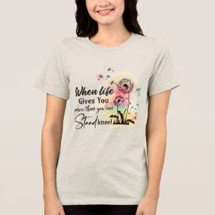 Anpassad Kristendomen Växa i Nåde T Shirt