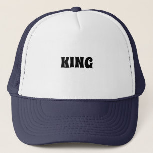 Anpassad Kung text namn Caps Hattar Cool Trucker Keps