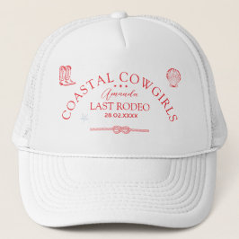 Anpassad kust cowgirl möhippa keps