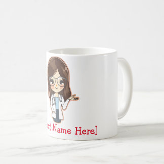 Anpassad kvinnlig Doktor, jag är doktor Kaffemugg