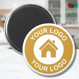 Anpassad Kylskåpsreklam med Företagets Logotyp Magnet