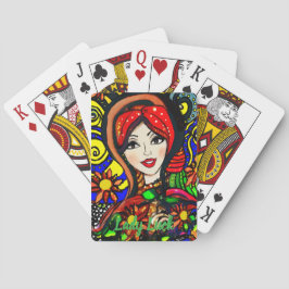 Anpassad Lady Luck 3 Spelkväll för par Casinokort