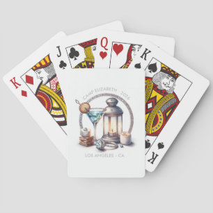 Anpassad lägerbrud möhippa helg casinokort