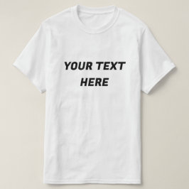 Anpassad Lägg Till Din Text Här T Shirt
