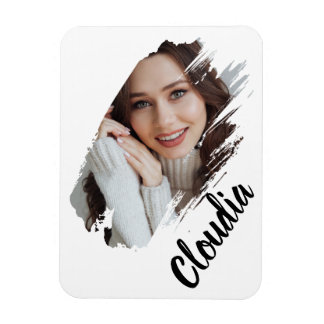 Anpassad Lägg Till Foto Och Text Magnet