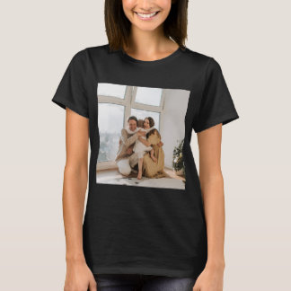 Anpassad, Lägg till foto och text T Shirt