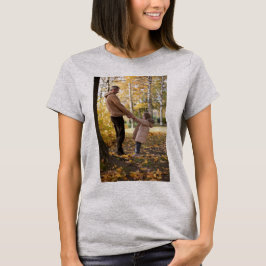 Anpassad, Lägg till foto och text T Shirt