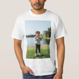 Anpassad, Lägg till foto och text T Shirt