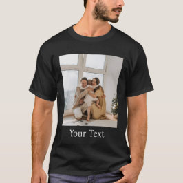 Anpassad, Lägg till foto och text T Shirt