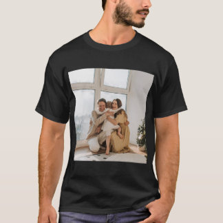 Anpassad, Lägg till foto och text T Shirt