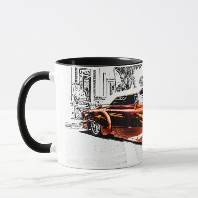 Anpassad lågpresterande kaffemugg (Vänster)