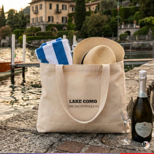 Anpassad Lake Como The Smith Weekend Personlig De Mini Tygkasse