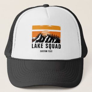 Anpassad Lake Squad Lake Life Båtar Sommarlov Keps
