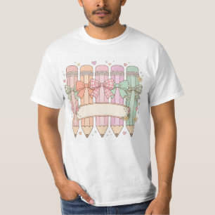 Anpassad lärarnamn Png Sublimering T Shirt