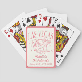 Anpassad Las Vegas Sängvätning Fest Personlig Casinokort