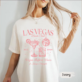 Anpassad Las Vegas Sängvätning Fest Personlig T Shirt