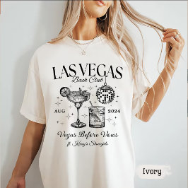 Anpassad Las Vegas Sängvätning Fest Personlig T Shirt