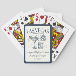 Anpassad Las Vegas Sjungningsfest Personlig Casinokort