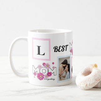 Anpassad Lekfull Glad Familj Foto Collage Kaffemugg