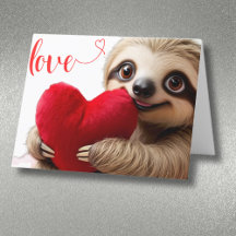 Anpassad Lentoälskling Alla Hjärtans Dag Slothmate