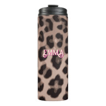 Anpassad Leopardsprint Termisk Tumbler
