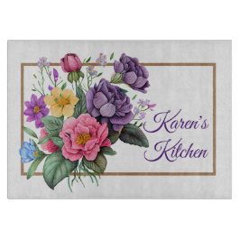 Anpassad Lila Bukett med rosor