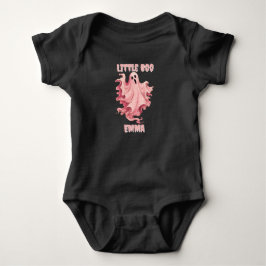 Anpassad Little Boo Pinkoween Akvarell Spöke T Shirt