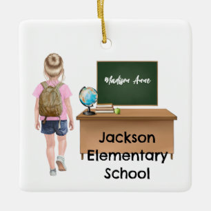 Anpassad Little Kids Klass School Ornament