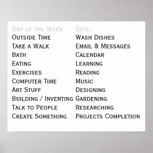 Anpassad livslängd för dagliga uppgifter i Verktyg Poster