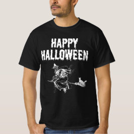 Anpassad Logo | Namn, Flygande Häxa och en Svart K T Shirt